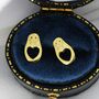 Matryoshka Doll Stud Earrings In Sterling Silver, thumbnail 3 of 11