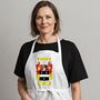 Apron Personalised With Full Colour Coat Of Arms, thumbnail 2 of 2