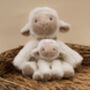 Personalised Grey And Beige Koala Bear Soft Newborn Toy, thumbnail 6 of 6