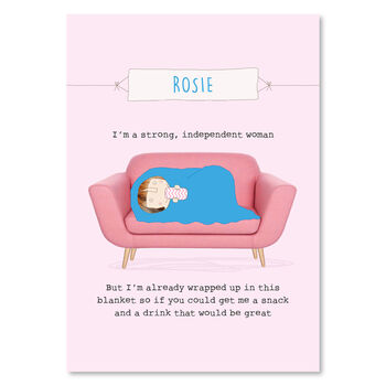 Personalised Blanket Art Print, 2 of 2