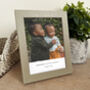 Personalised Wooden Photo Gift Print Framed In Taupe, thumbnail 7 of 7
