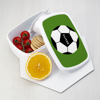 Personalised Kids Football Lunch Box, 7 of 8