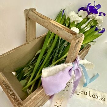 Personalised Fresh Flower Trug, 3 of 3