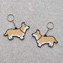 Corgi Keyring Personalisation Available, thumbnail 3 of 4