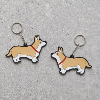 Corgi Keyring Personalisation Available, 3 of 4