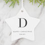 Personalised Initial Christmas Tree Decoration, thumbnail 1 of 6