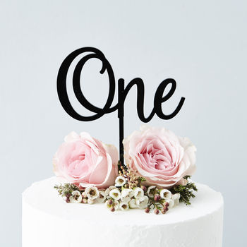 Personalised Number Birthday Cake Topper, 10 of 12