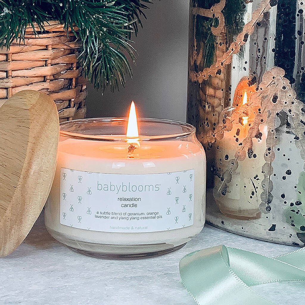 Winter Relaxation Candle By Babyblooms