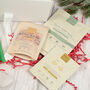 Christmas Diamante Stemless Glass Pamper Gift Box, thumbnail 3 of 7