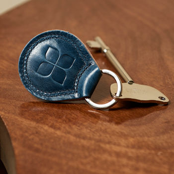 Blue Badge Permit Holder In Navy Leather And Radar Key, 4 of 7