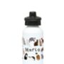 Personalised Cats Floral Water Bottle, thumbnail 1 of 5
