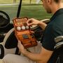 Personalised Golfer’s Accessory Gift Set – Tan Leather, thumbnail 1 of 12