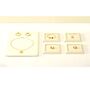 Monaco D'or Gold Beige Velvet Gift Jewellery Travel Decor Tray, thumbnail 4 of 4