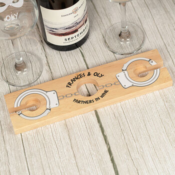 Partners In Wine Butler And Glasses Holder, 4 of 4
