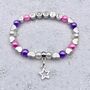 Personalised Butterfly Name Bracelet For Girls, thumbnail 5 of 7