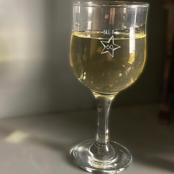 Personalised 60th Birthday Gift Wine Glass, 2 of 5