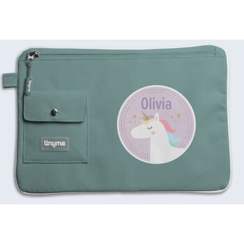 Personalised Unicorn Design Kids Pencil Case, 6 of 7