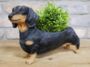 28cm Dachshund Sausage Dog Novelty Pot Indoor Outdoor, thumbnail 1 of 5