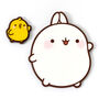 Molang And Piu Piu Pin Badge, thumbnail 1 of 3