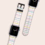 Colour Weave Vegan Leather Apple Watch Band, thumbnail 1 of 6
