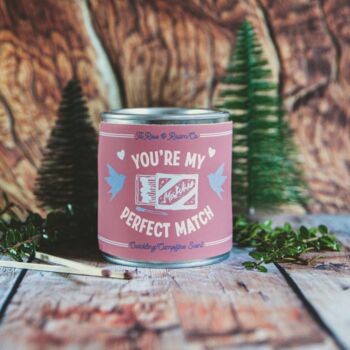Perfect Match Crackling Campfire Soy Wax Candle, 3 of 3