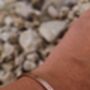 Rose Personalised Cuff Bracelet, thumbnail 3 of 3