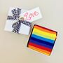 Unisex Rainbow Socks ~ Boxed, thumbnail 1 of 5
