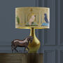Parrot Swings Lampshade, On Gold, thumbnail 2 of 11