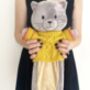 Hot Water Bottle Cat In Jumper, thumbnail 1 of 4