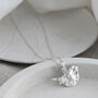 Memorial Ashes Imprint Silver Robin Charm, thumbnail 2 of 4