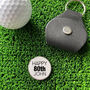 Personalised 80th Birthday Golf Ball Marker And Holder, thumbnail 1 of 2