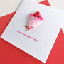 Valentines Day Red Roses Card, thumbnail 2 of 4