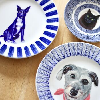 Personalised Hand Painted Pet Portrait Plate, 5 of 6