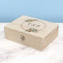 Personalised Wedding Date Memory Box, thumbnail 10 of 12