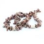 Dramatic Copper Brown Pearl Necklace With Focal Sterling Silver Bead, thumbnail 4 of 12