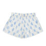 Blue Paisley Bed Shorts, thumbnail 3 of 3