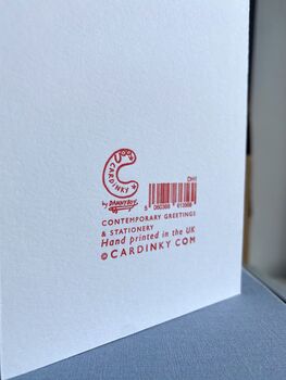 Noel Letterpress Hand Printed Christmas Card, 4 of 4