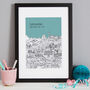 Personalised Leicester Print, thumbnail 4 of 11