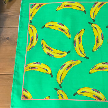 Personalised Kitchen Tea Towel African Inspired Print, 3 of 9