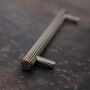 Solid Brass Straight Knurled Pull Handles, thumbnail 7 of 12