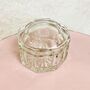 Antique Crystal Cut Glass Lidded Jam / Preserve Pot ~ One, thumbnail 6 of 6