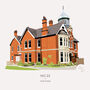 Personalised Portrait House Print, thumbnail 2 of 8