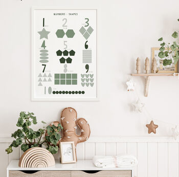 Nursery Numbers Print, 2 of 11