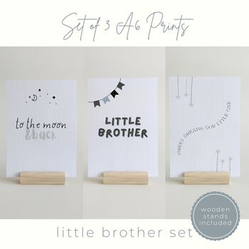 Nursery Shelf Prints Set Of Three, 2 of 12