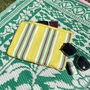 Respiin Recycled Woven Pom Pom Pouch, thumbnail 4 of 10