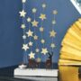 Personalised Painted Wood Tea Light Holder With Stars, thumbnail 4 of 4