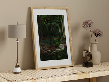 Fantasy Pool Private Garden Art Print, 8 of 9