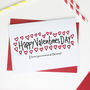 Happy Valentines Day Card Personalised, thumbnail 1 of 2