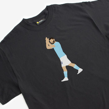 Sergio Aguero Clapping Man City T Shirt, 3 of 4