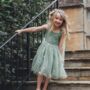 Enchanted Angel Fairy Flower Girl Dress Fern, thumbnail 1 of 12